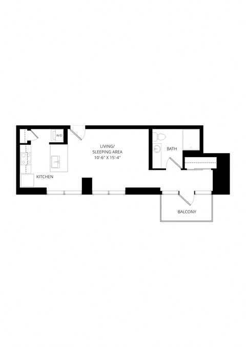 floor plan of the second floor of a house